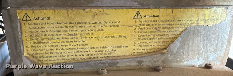 image for item OB9554 MagGen 13KW generator