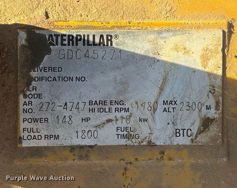 image for item OB9560 2011 Caterpillar 320D L excavator