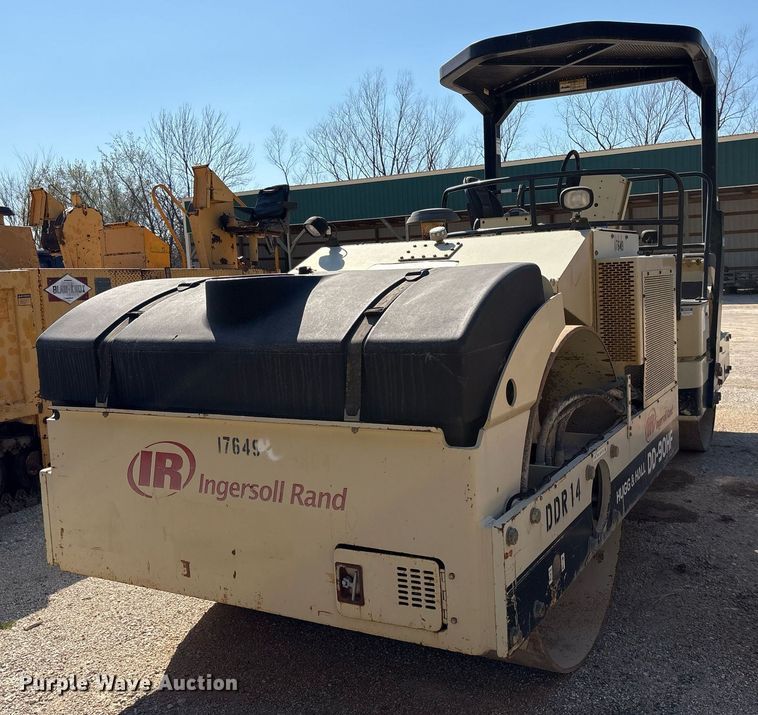 image for item OB9574 2007 Ingersoll Rand DD-90HF double drum vibratory roller