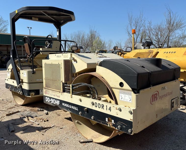 image for item OB9574 2007 Ingersoll Rand DD-90HF double drum vibratory roller