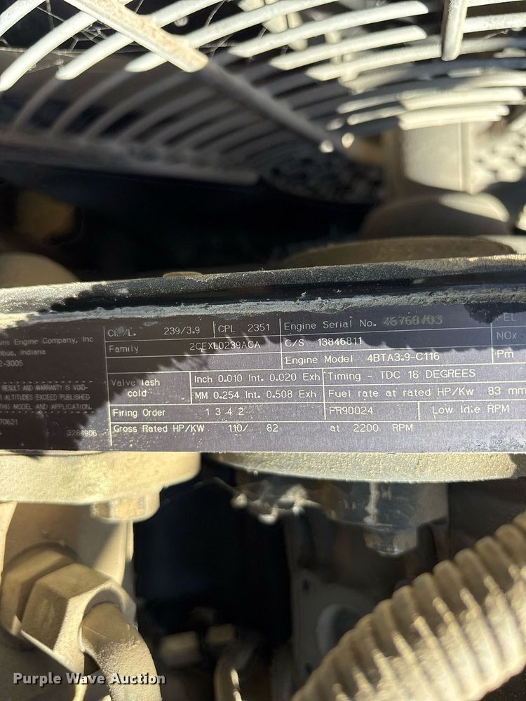 image for item OB9574 2007 Ingersoll Rand DD-90HF double drum vibratory roller