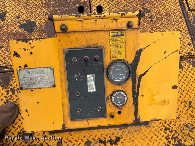 image for item OB9575 Blaw-Knox paver