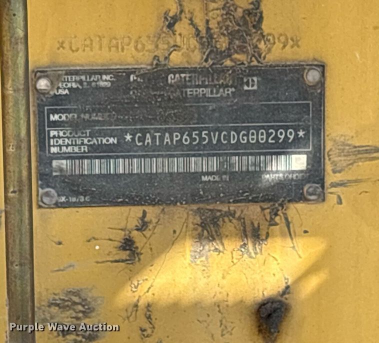 image for item OB9577 2004 Caterpillar AP-655C paver