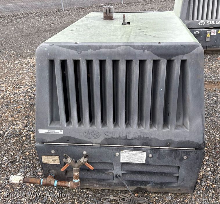 image for item OB9595 2019 Sullair 185D DPQ KU4F air compressor