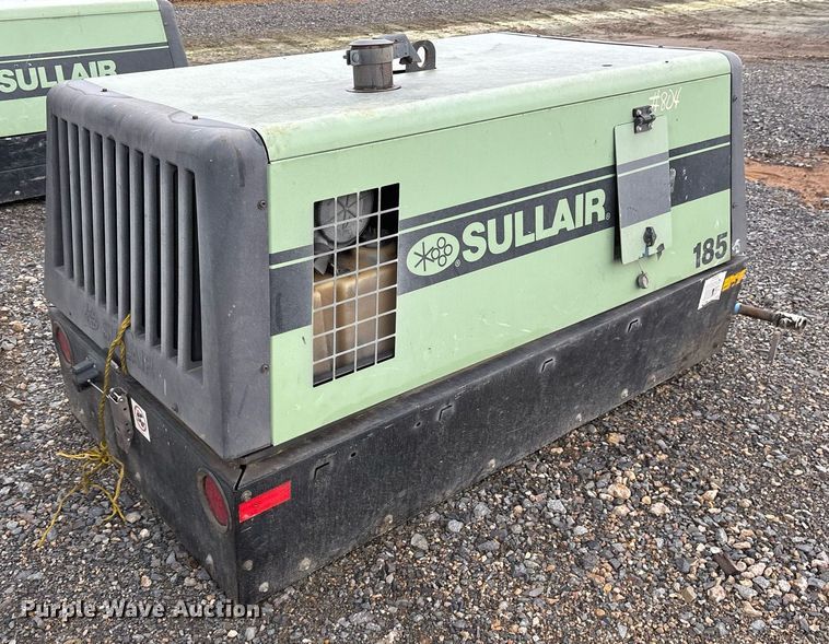 image for item OB9595 2019 Sullair 185D DPQ KU4F air compressor