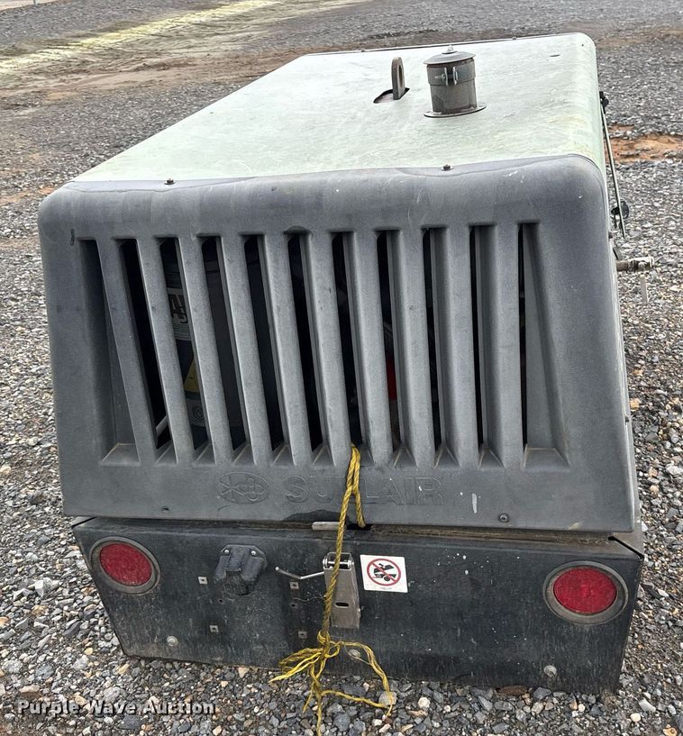 image for item OB9595 2019 Sullair 185D DPQ KU4F air compressor