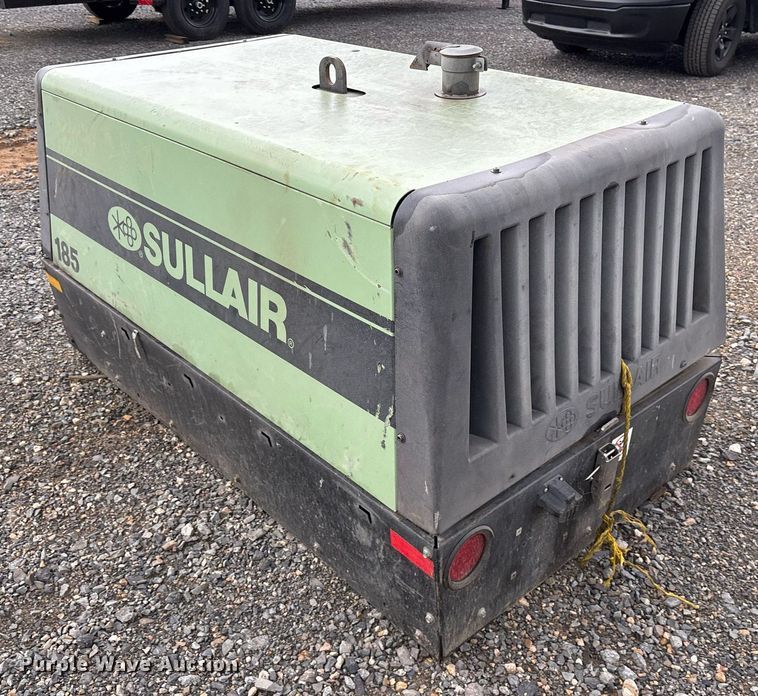 image for item OB9595 2019 Sullair 185D DPQ KU4F air compressor