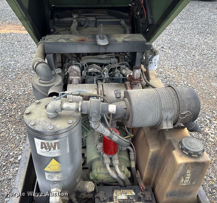 image for item OB9595 2019 Sullair 185D DPQ KU4F air compressor