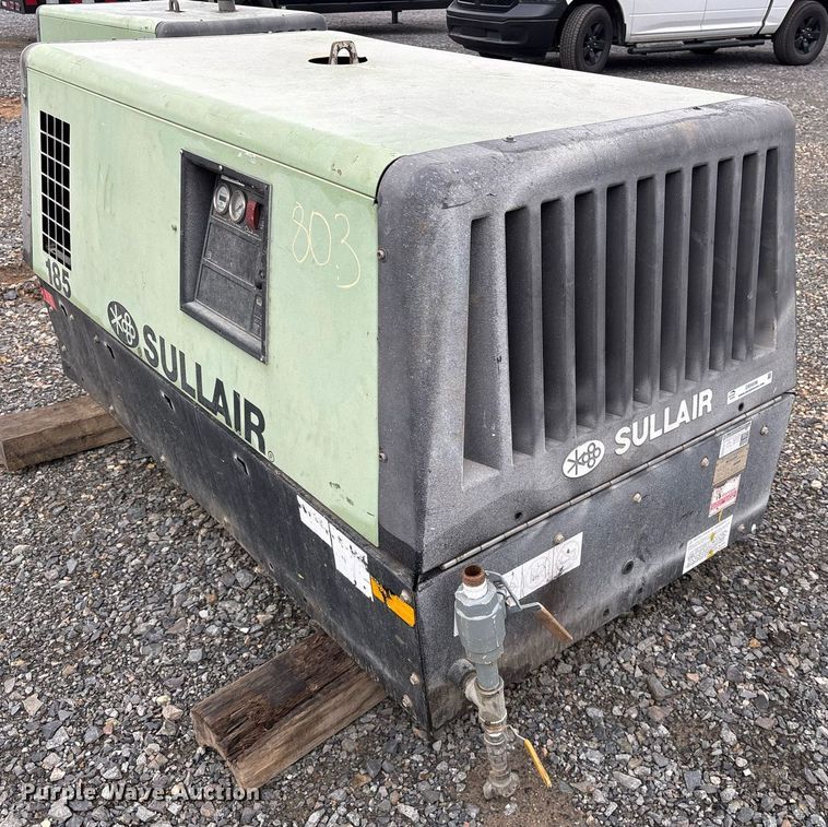 image for item OB9596 2014 Sullair 185DPO CAi4 EPA air compressor