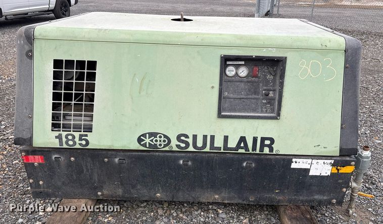 image for item OB9596 2014 Sullair 185DPO CAi4 EPA air compressor