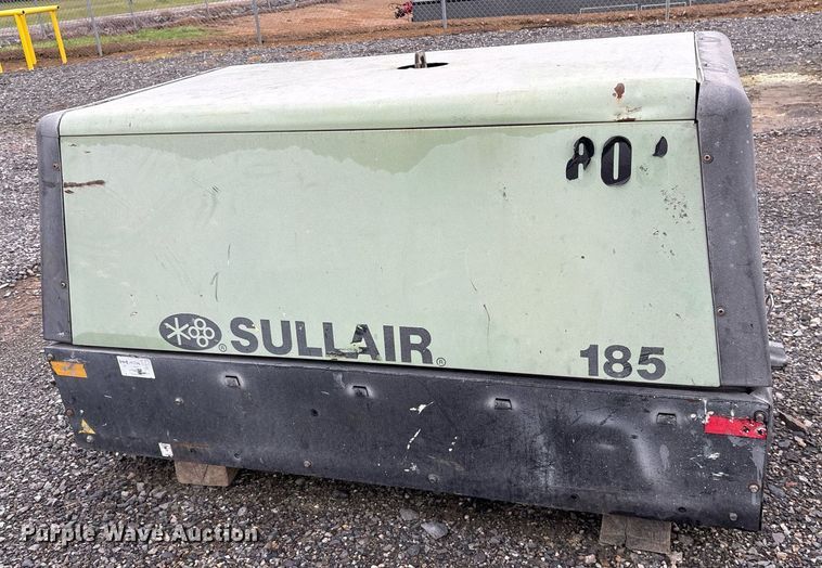 image for item OB9596 2014 Sullair 185DPO CAi4 EPA air compressor