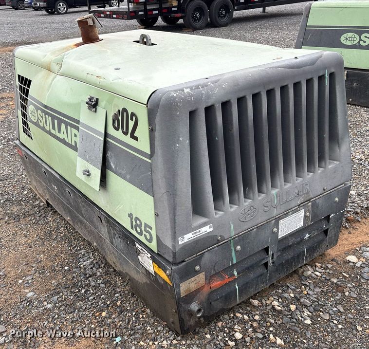 image for item OB9597 2018 Sullair 185D DPQ KU4F air compressor