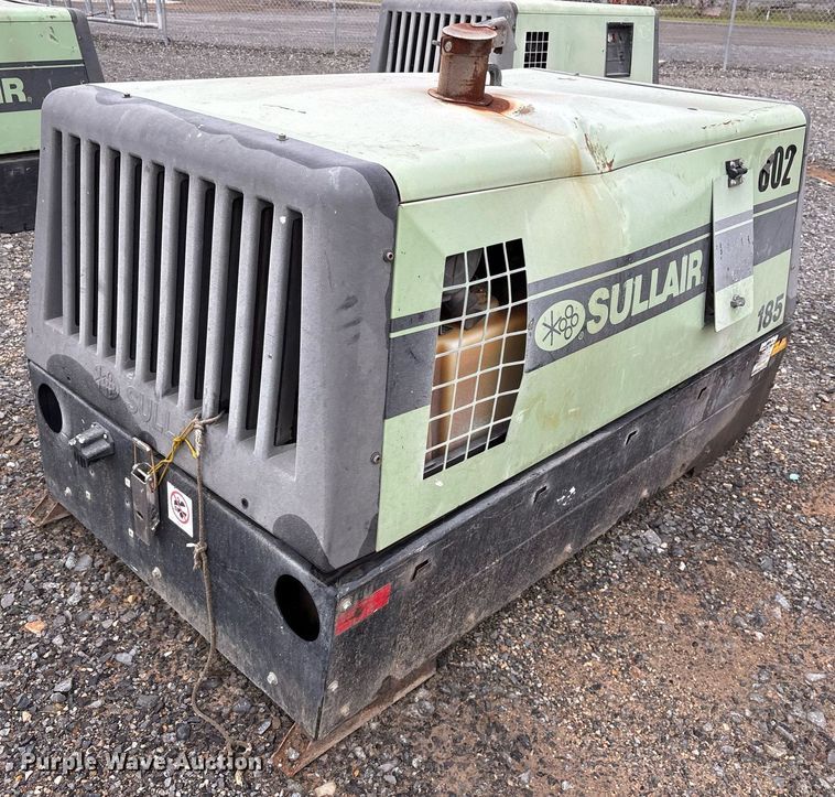 image for item OB9597 2018 Sullair 185D DPQ KU4F air compressor