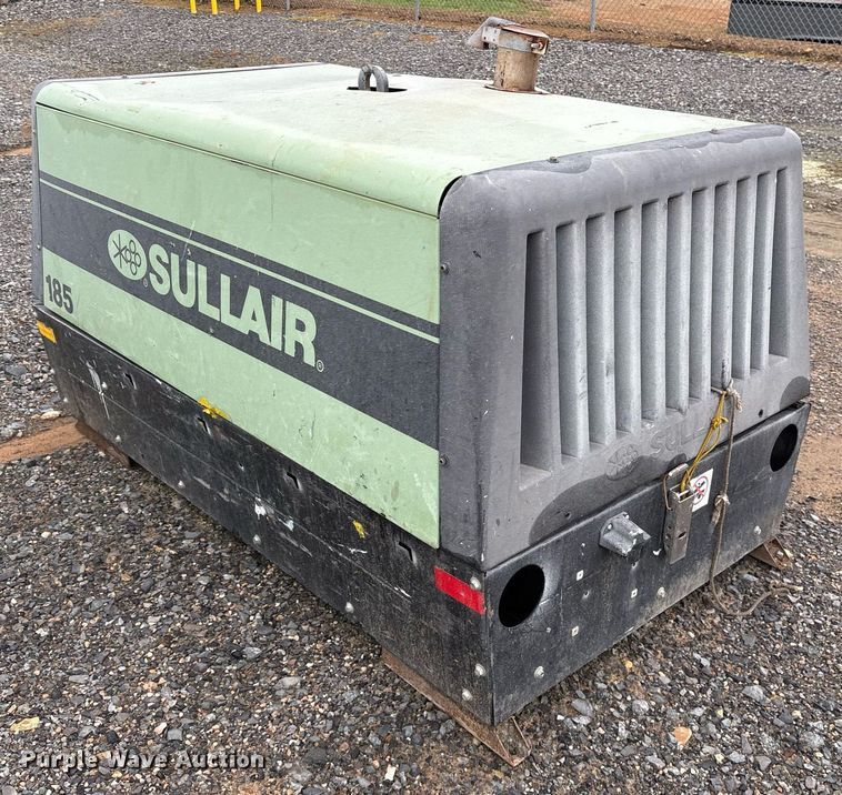 image for item OB9597 2018 Sullair 185D DPQ KU4F air compressor