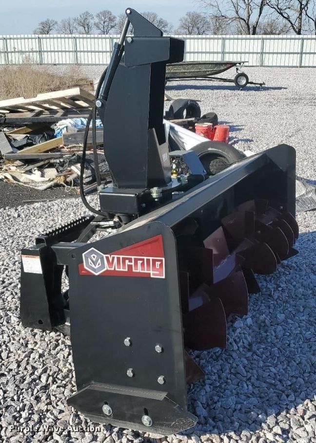 image for item YA0366 Virnig V60 skid steer snow blower
