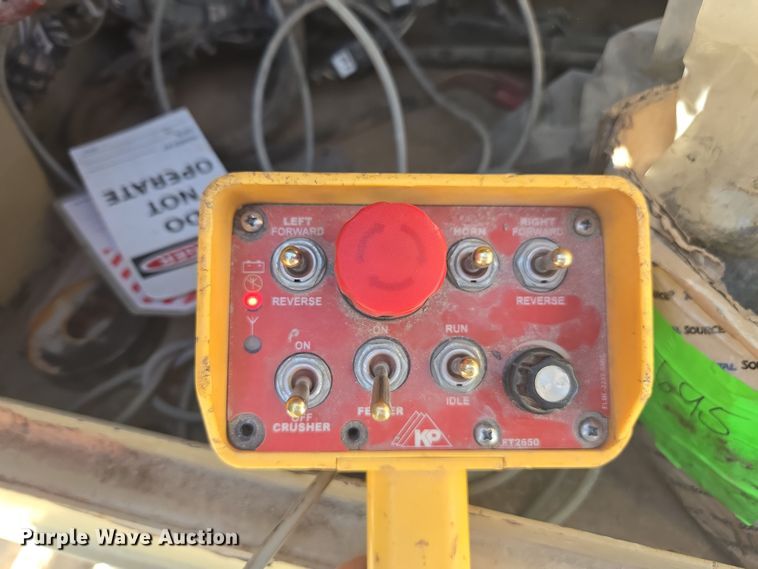 image for item YA0369 2006 KPI - JCI 2650 jaw crusher