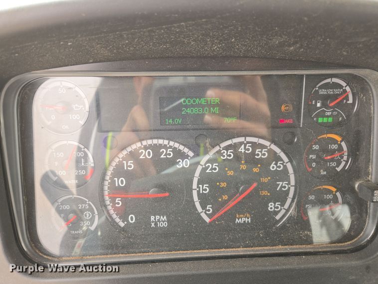 image for item YA0381 2022 Freightliner M2 106 bucket truck