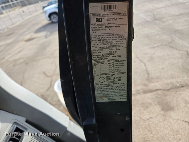 image for item YA0389 2020 CZM EK125 drilling rig