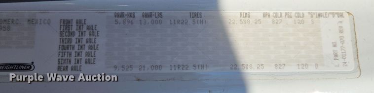 image for item YA0392 2011 Freightliner Business Class M2 106 bucket truck