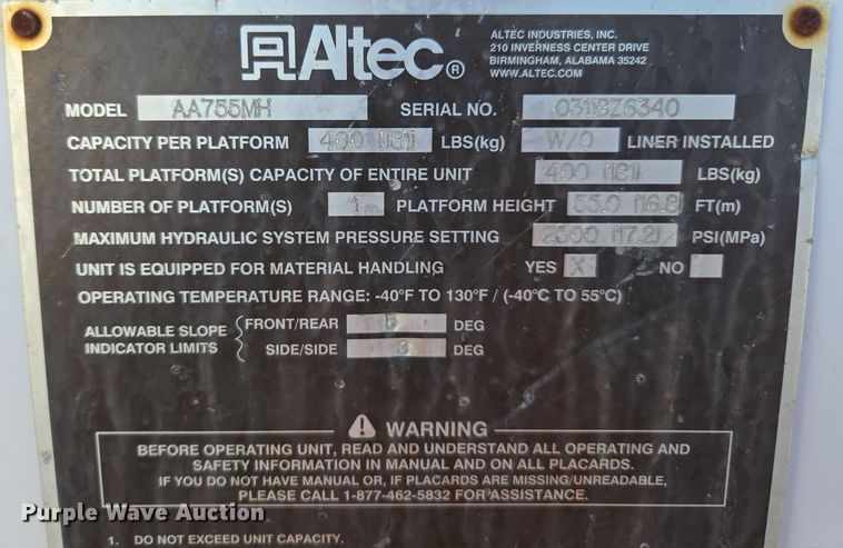 image for item YA0393 2011 Freightliner Business Class M2 106 bucket truck