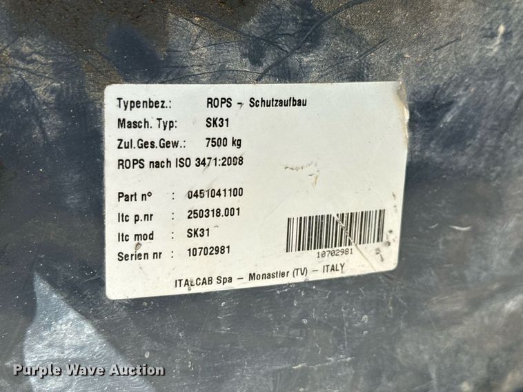 image for item YA0399 2010 Terex TL100 wheel loader