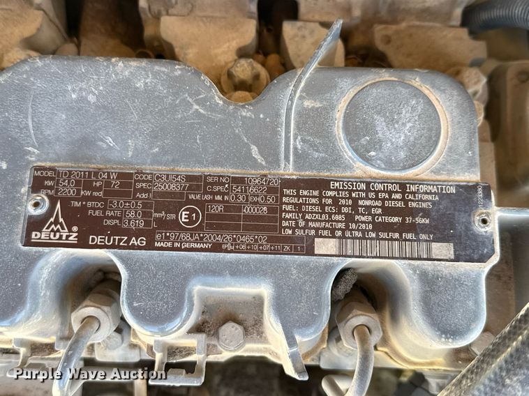 image for item YA0399 2010 Terex TL100 wheel loader