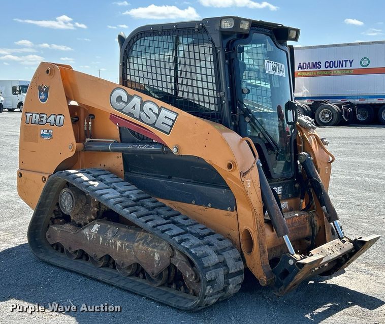 image for item YA0400 2016 Case TR340 tracked skid steer loader