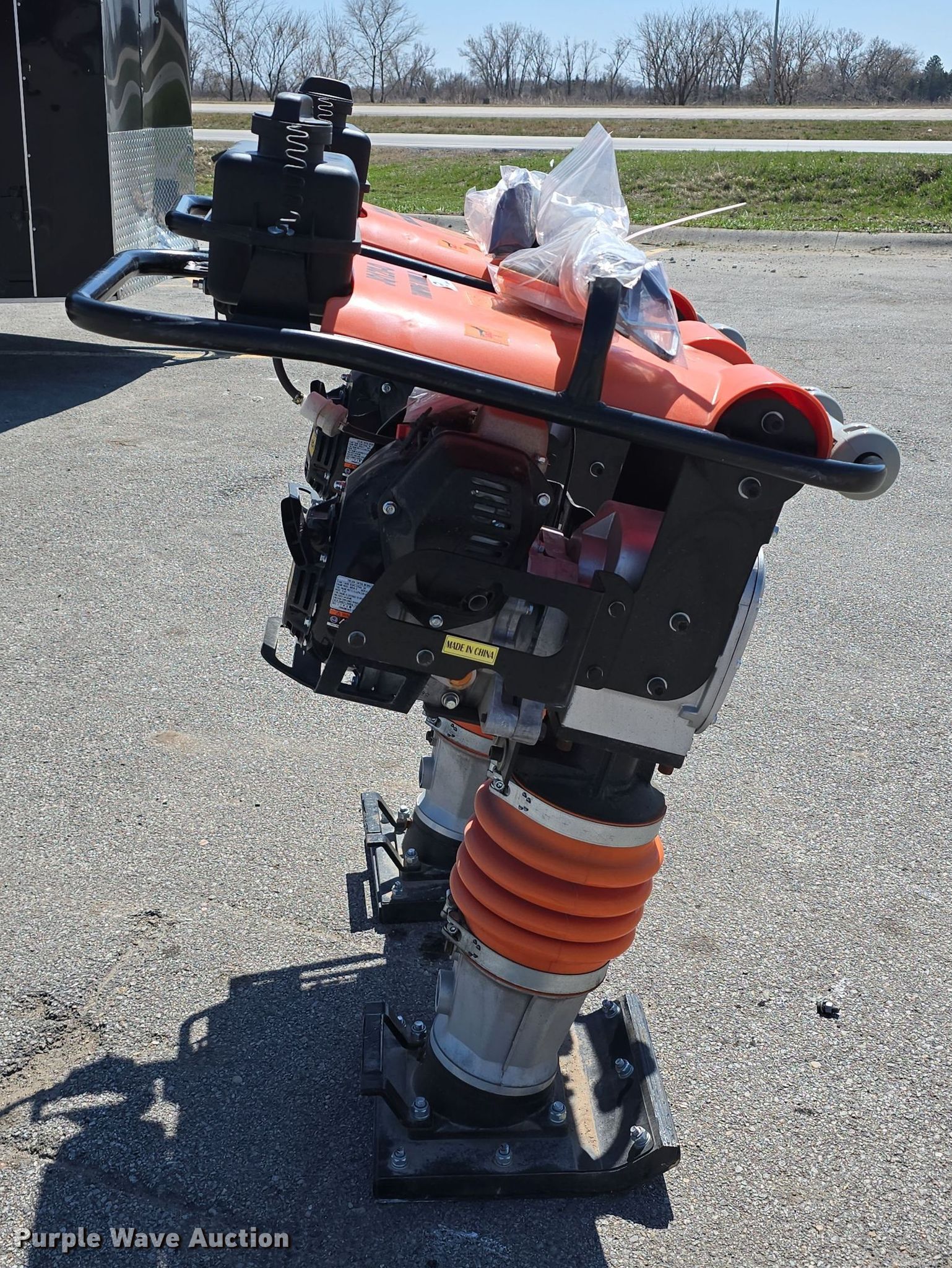 2) JQ Power JQ120-O plate compactors in Waterloo, NE | Item