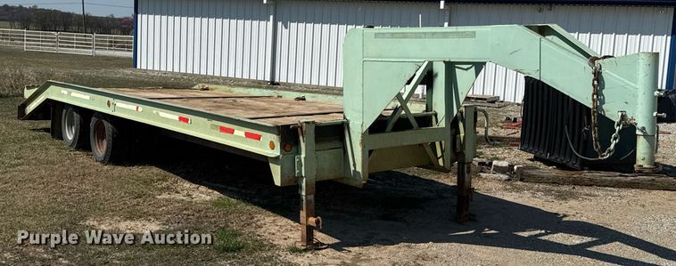 image for item DO0692 1996 Belshe T24-2EGN equipment trailer