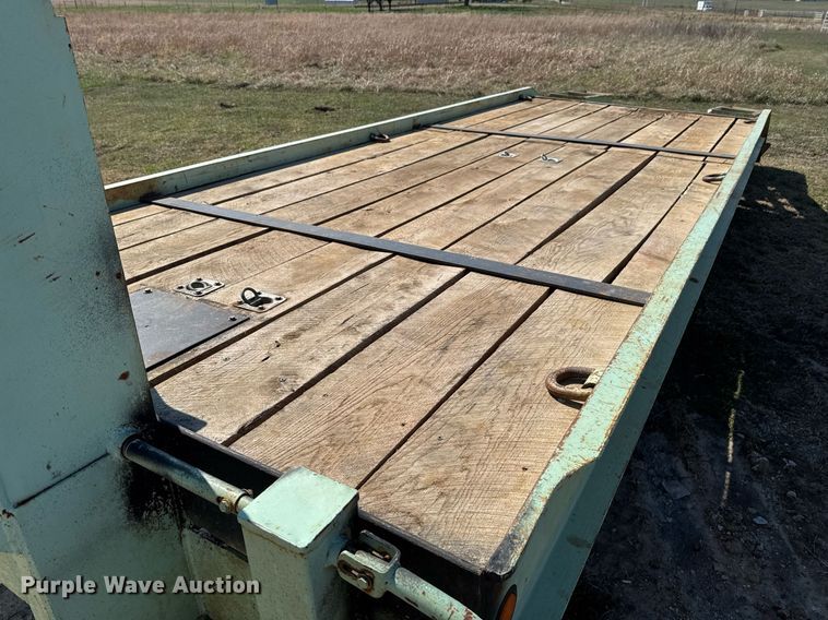 image for item DO0692 1996 Belshe T24-2EGN equipment trailer