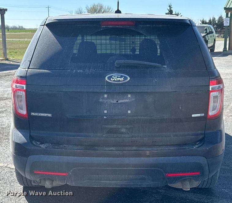 image for item DO0702 2015 Ford Explorer Police Interceptor SUV