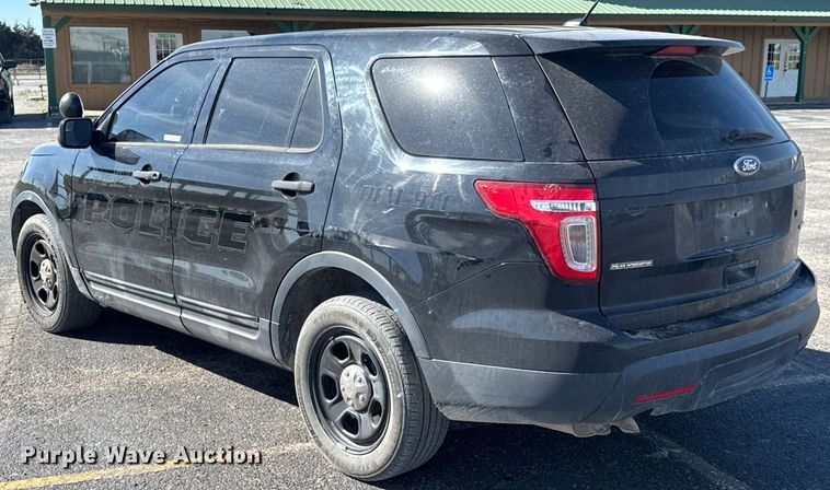 image for item DO0702 2015 Ford Explorer Police Interceptor SUV