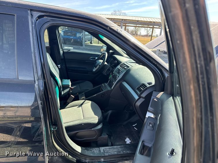 image for item DO0702 2015 Ford Explorer Police Interceptor SUV