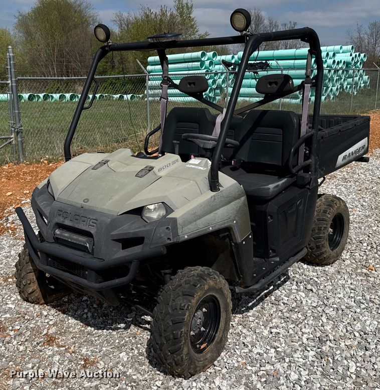 image for item DO0758 2009 Polaris Ranger XP 800 EFI utility vehicle
