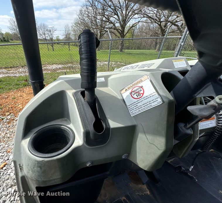 image for item DO0758 2009 Polaris Ranger XP 800 EFI utility vehicle