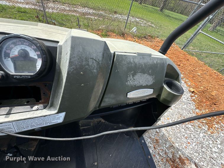 image for item DO0758 2009 Polaris Ranger XP 800 EFI utility vehicle