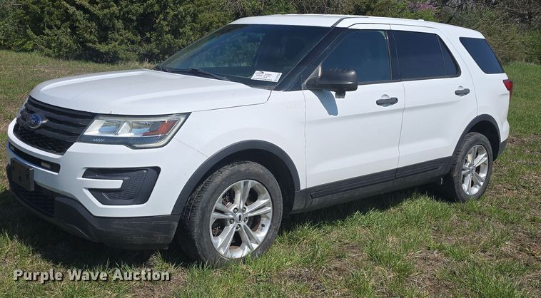 image for item DO7834 2016 Ford Explorer Police Interceptor SUV