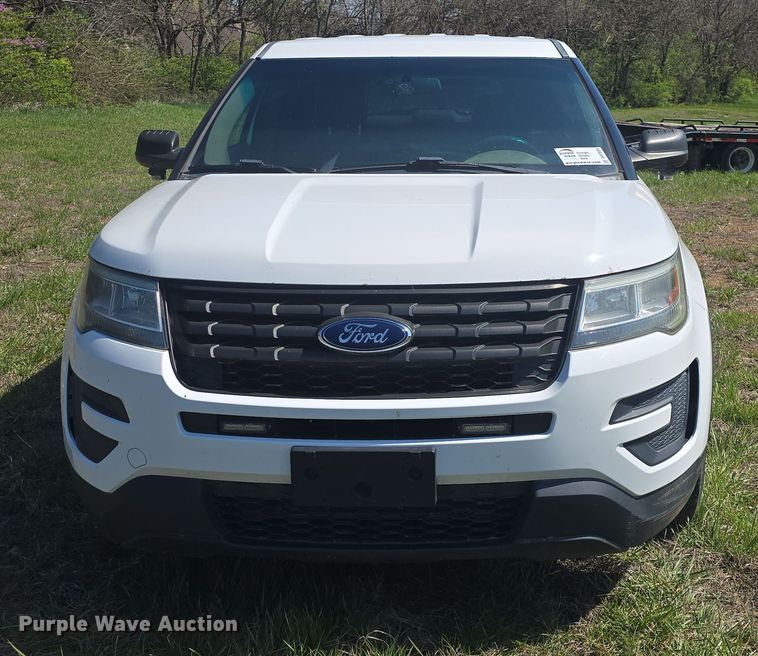 image for item DO7834 2016 Ford Explorer Police Interceptor SUV