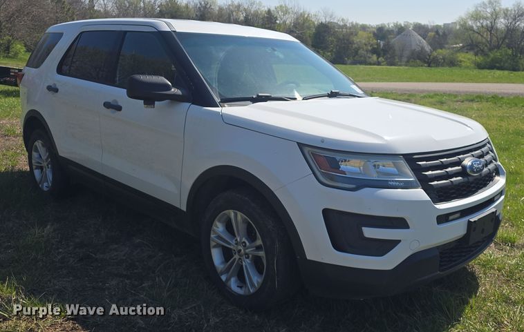 image for item DO7834 2016 Ford Explorer Police Interceptor SUV