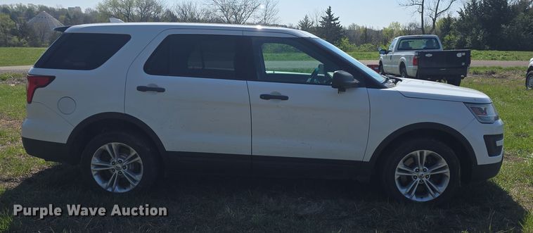 image for item DO7834 2016 Ford Explorer Police Interceptor SUV