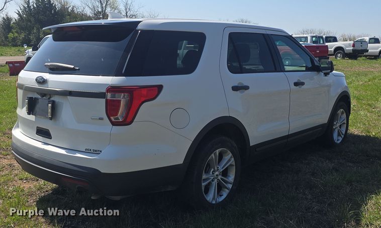 image for item DO7834 2016 Ford Explorer Police Interceptor SUV