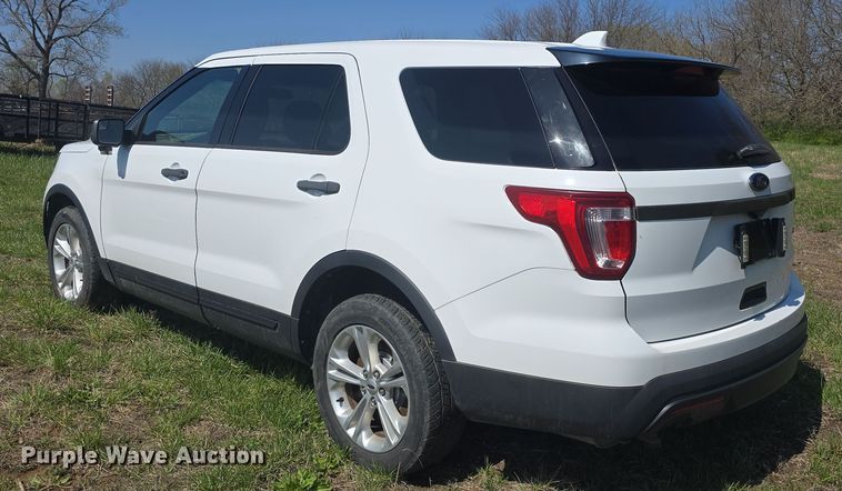 image for item DO7834 2016 Ford Explorer Police Interceptor SUV