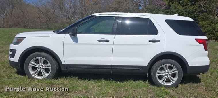 image for item DO7834 2016 Ford Explorer Police Interceptor SUV