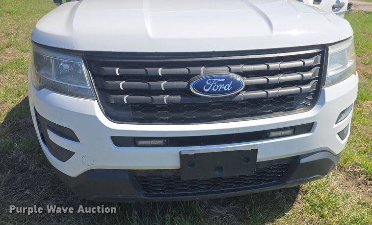image for item DO7834 2016 Ford Explorer Police Interceptor SUV