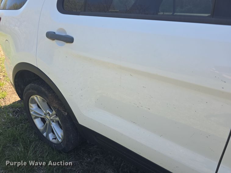 image for item DO7834 2016 Ford Explorer Police Interceptor SUV