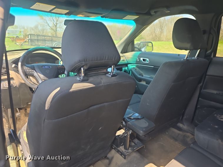 image for item DO7834 2016 Ford Explorer Police Interceptor SUV