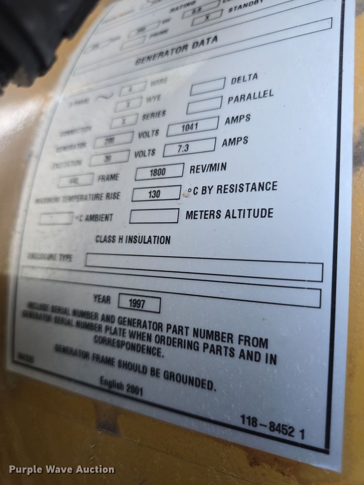 image for item DO7838 1997 Capital generator