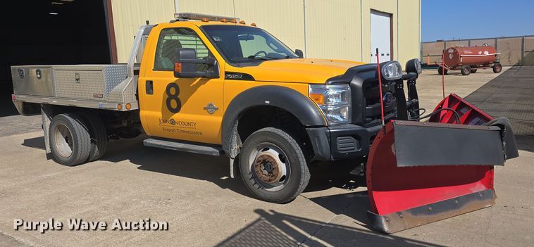 image for item DO7856 2012 Ford F450 Super Duty XL flatbed truck