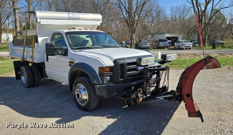 image for item DS5330 2008 Ford F550 Super Duty XL dump truck