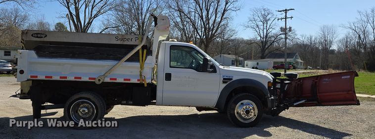 image for item DS5330 2008 Ford F550 Super Duty XL dump truck